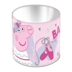 Peppa prasátko kovový stojánek na tužky 11x10cm