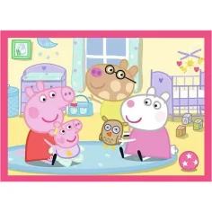 Peppa prasátko - 4 v 1 12,15,20,24 ks puzzle - Trefl obrázek 2