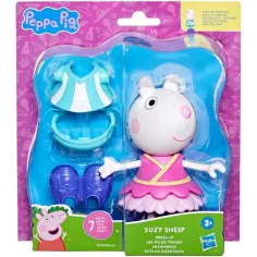 Peppa Prasátko: Oblečená Suzy figurková sada s doplňky - Hasbro