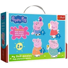 Peppa prasátko - První Baby puzzle v tašce - Trefl obrázek 2