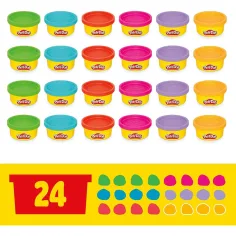 Play-Doh: Party sada 24 ks modelíny a doplňky - Hasbro obrázek 4