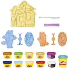 Play-Doh: Bluey Make 'n Mash Costumes sada modelíny - Hasbro obrázek 2
