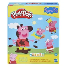 Play-Doh: Peppa Prasátko Stylin modelína set s doplňky - Hasbro