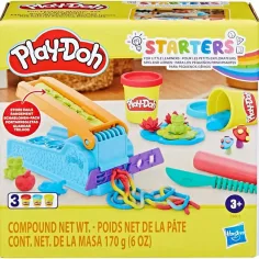Play-Doh: Zábavná továrna startovací sada 3 kelímky modelíny 170g