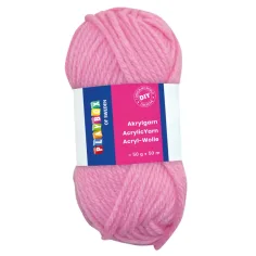 PlayBox: Akryl yarn 50g růžová