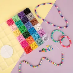PlayBox: Heishi navlékací korálky v úložné krabičce 3500ks sada obrázek 2