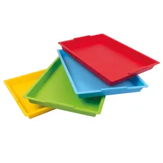 PlayBox: Plastový barevný tác 41x31cm 1ks