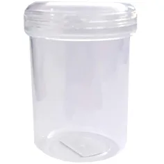 PlayBox: Válec tvarovaný plastový úložný kontejner 38x58mm