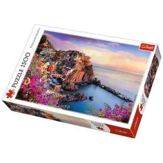 Pobřeží Manarola 1500 dílků puzzle - Trefl