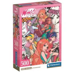 Pohádky Winx club 500ks puzzle - Clementoni