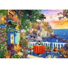 Pohled na Cinque Terre 1000dílná skládačka - Trefl obrázek 2
