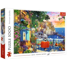 Pohled na Cinque Terre 1000dílná skládačka - Trefl