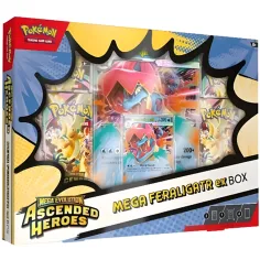 Pokémon TCG: Mega Evoluce - Vzestoupení hrdinů - Mega Feraligatr ex Box
