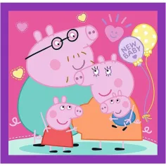 Peppa prasátko 3 v 1 20-36-50ks puzzle - Trefl obrázek 2