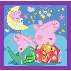 Peppa prasátko 3 v 1 20-36-50ks puzzle - Trefl obrázek 4