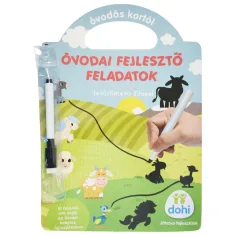 Rozvojové úkoly pro předškoláky s mazatelným fixem - D-Toys