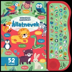 Prozkoumej zvuky! - Kniha aktivit s názvy zvířat