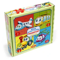 Moje první puzzle: Doprava 4 v 1 baby puzzle