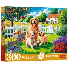 Psi na venkově Easy Piece 300ks puzzle - Trefl