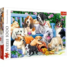 Psi v parku 1000ks puzzle - Trefl