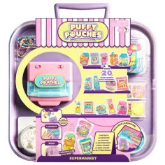 Puffy Pouches: Pufi charm design set - supermarket