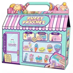 Puffy Pouches: Sada designu Pufi charm - zmrzlinář