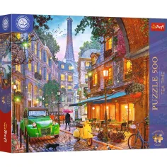 Puzzle EB: Kavárna v Paříži 500dílné prémiové puzzle – Trefl obrázek 1