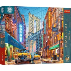 Puzzle EB: Manhattanův most, New York 500ks prémiové puzzle – Trefl