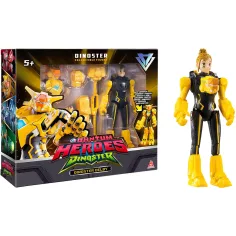 Quantum Heroes: Dinoster Delby akční figurka se žlutým brněním 20 cm