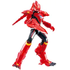 Quantum Heroes: Dinoster Lucio akční figurka s červeným brněním 20 cm obrázek 3