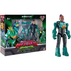Quantum Heroes: Dinoster Oz akční figurka se zeleným brněním 20 cm