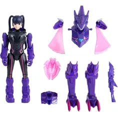Quantum Heroes: Dinoster Trina akční figurka s fialovým brněním 20 cm obrázek 2