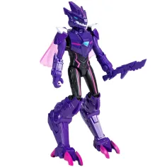 Quantum Heroes: Dinoster Trina akční figurka s fialovým brněním 20 cm obrázek 3