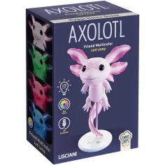 Rainy Days Axolotl vícebarevná LED noční lampička - Lisciani