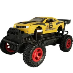 RC Off-Road dálkově ovládané žluté Camaro se světlem 27 MHz 29cm v měřítku 1/14 obrázek 3
