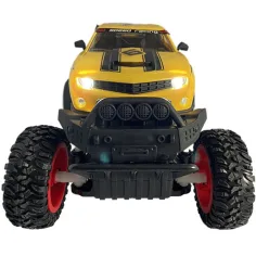 RC Off-Road dálkově ovládané žluté Camaro se světlem 27 MHz 29cm v měřítku 1/14 obrázek 4