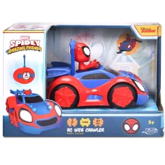 RC Spider-Man dálkově ovládané auto 17cm - Jada Toys
