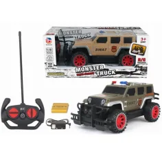 RC SWAT terénní auto na dálkové ovládání se čtyřmi funkcemi 1/18