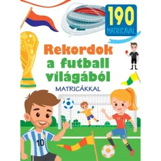 Rekordy ze světa fotbalu populárně-naučná kniha se samolepkami obrázek 1