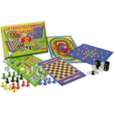 Rodinná herní sbírka 125 druhů - D-Toys