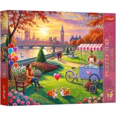Romantický Londýn 500dílné prémiové plus kvality puzzle - Trefl