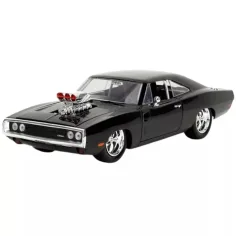 Rychle a zběsile: 1970 Dodge Charger kovový model auta s figurkou Dominica Toretta 1/24 - Simba Toys obrázek 2