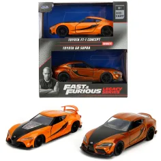 Rychle a zběsile: Toyota FT-1 Concept a Toyota GR Supra kovový autíčkový set – Jada Toys obrázek 1