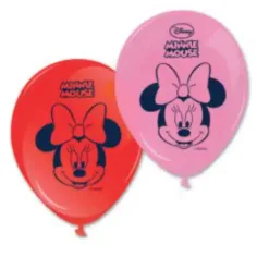 Minnie Myška párty barevné balónky 8ks sada