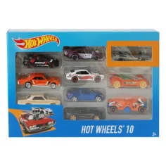Hot Wheels malá auta sada 10ks - Mattel