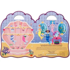 Mořská panna pufová samolepková sada - Melissa & Doug obrázek 2