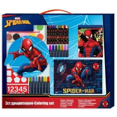 Spider-Man XXL omalovánková sada 54x47cm