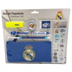 Sada psacích potřeb Real Madrid se samolepkami
