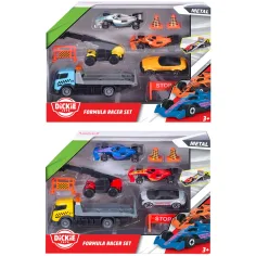 Sada závodních aut Formula Racer s transportním vozidlem ve dvou variantách 1 ks – Dickie Toys obrázek 1
