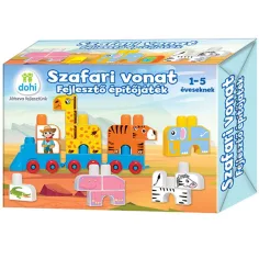 Safari vlak stavební hračka